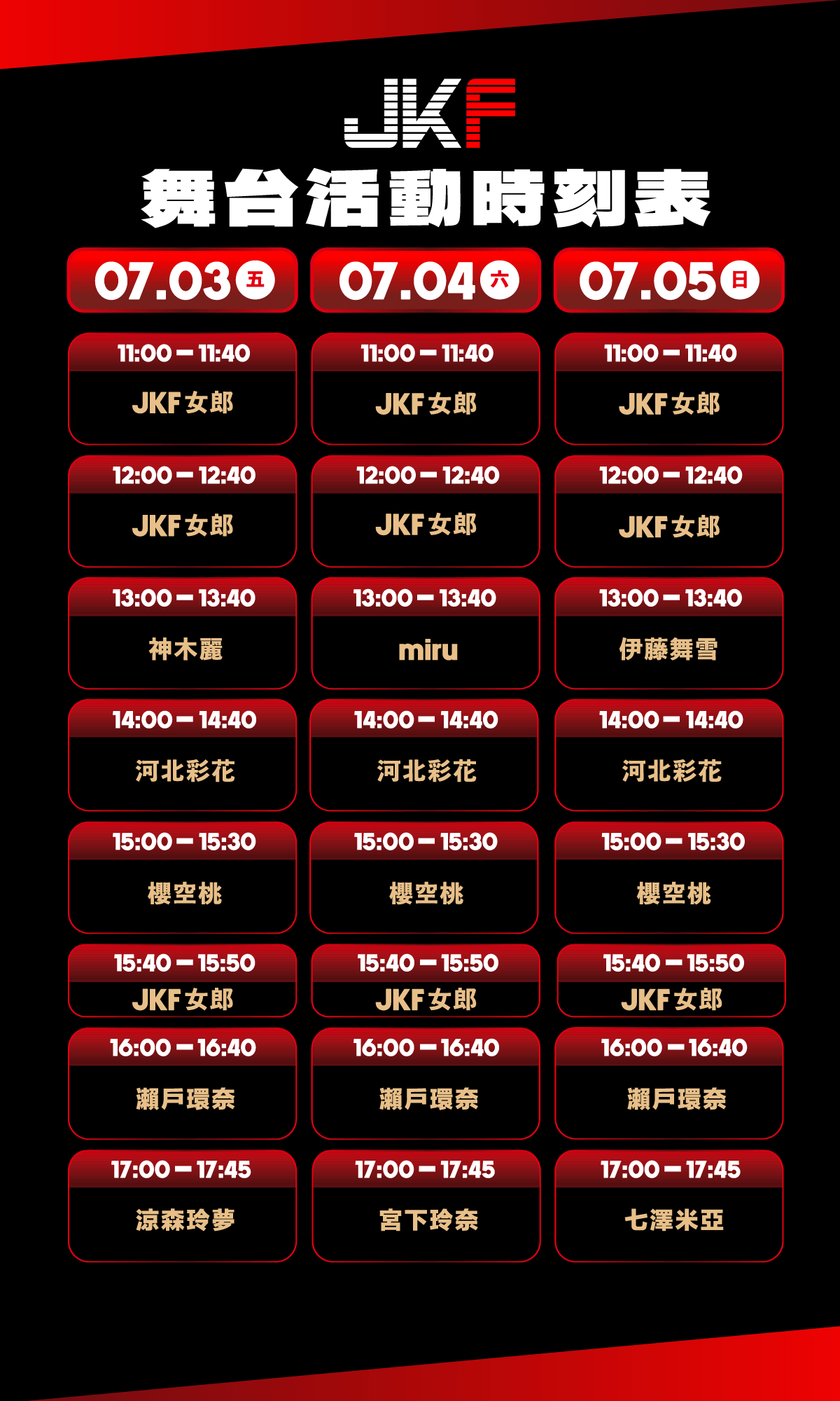 2026 JKF官方攤位 女郎比大小 的詳細資訊圖片