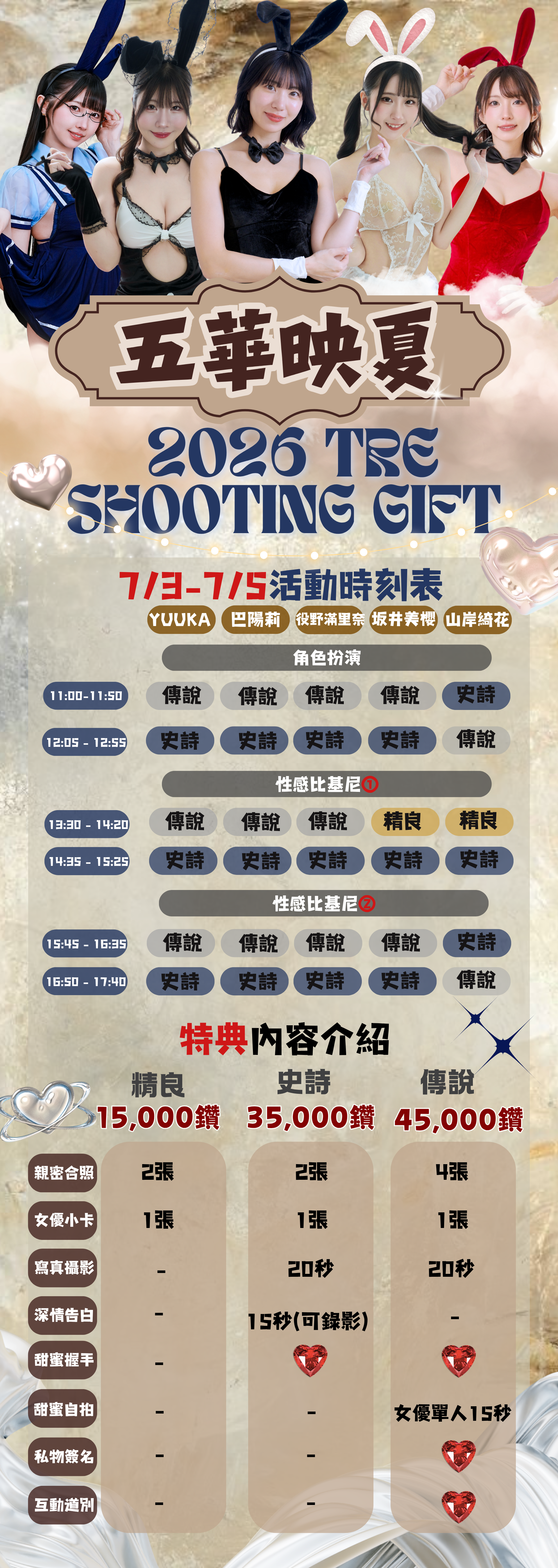 五華映夏ShootingGift 2026TRE 的詳細資訊圖片